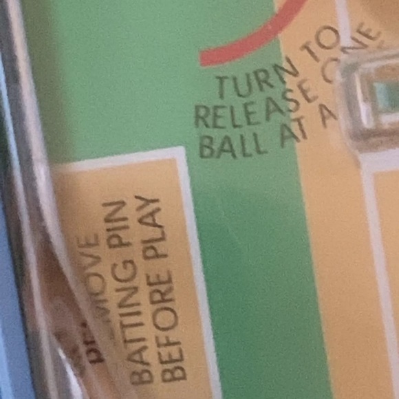 VTG Schylling Play Ball Baseball Pinball Table Top Handheld Game Toy Chicago - Picture 6 of 12